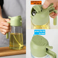 2-in-1 Oil Sprayer &amp; Dispenser Bottle – Smart Cooking Made Simple