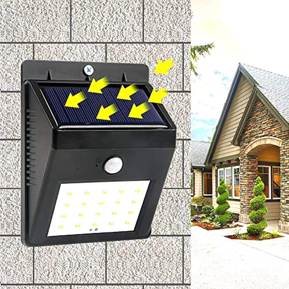 Solar Wall Light Wireless Sensor Ip65 Rated