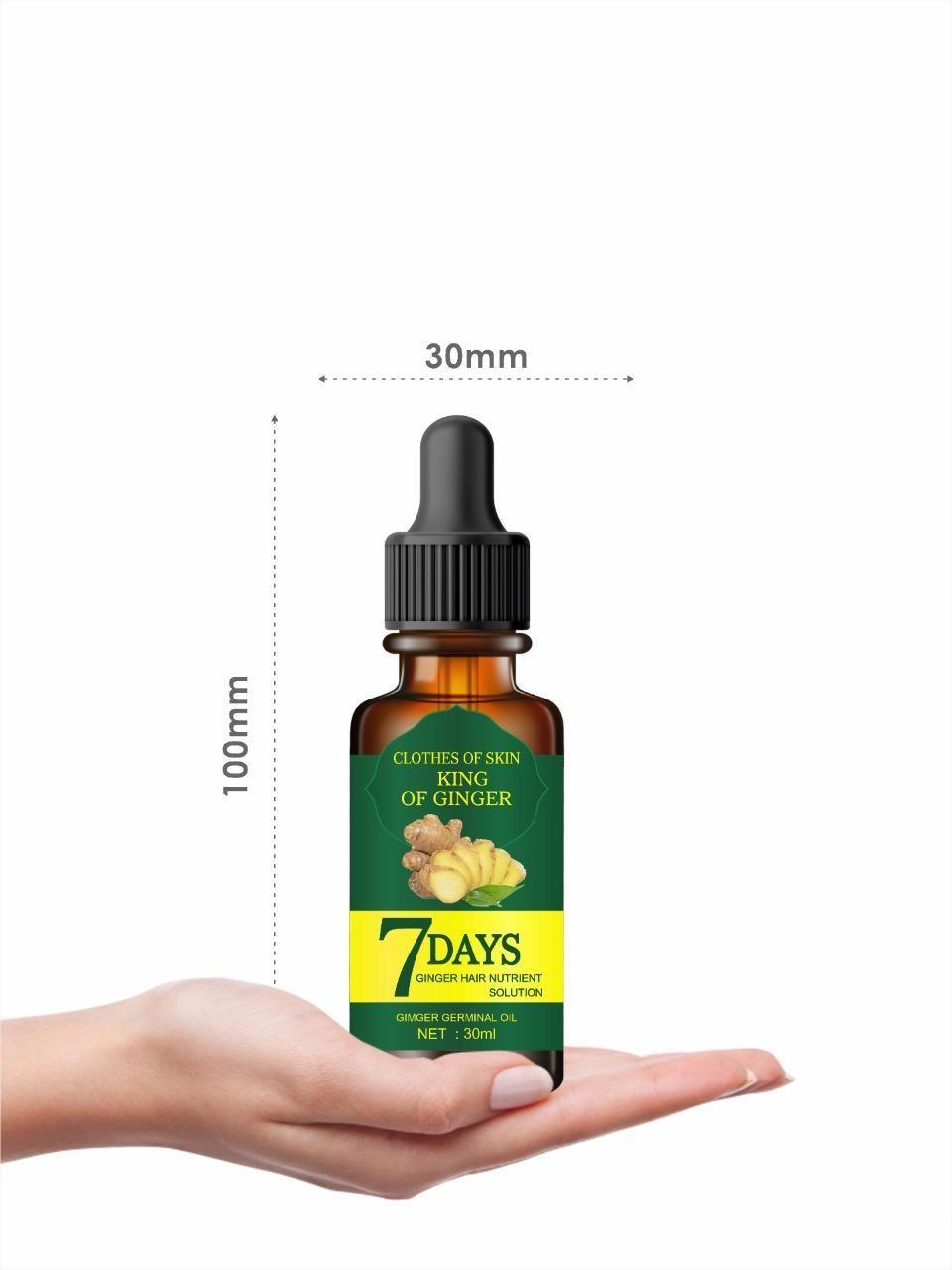 Ginger Hair Growth Germinal Oil 30 ML (Buy 1 Get 1 Free )