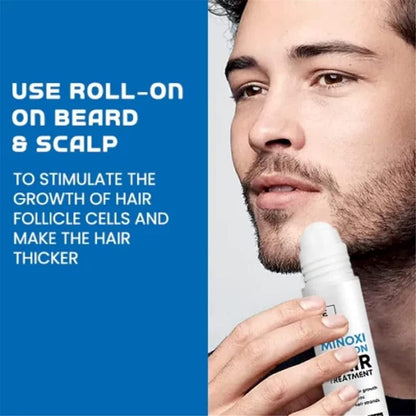 Minoxi Roll-On Treatment Hair Growth Serum For Women & Men (Buy1 Get1 Free)