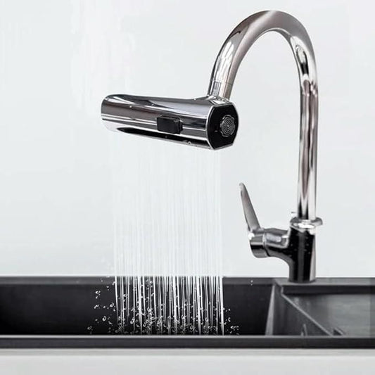 3 In 1 360° Waterfall Faucet Extender For Kitchen Sink.