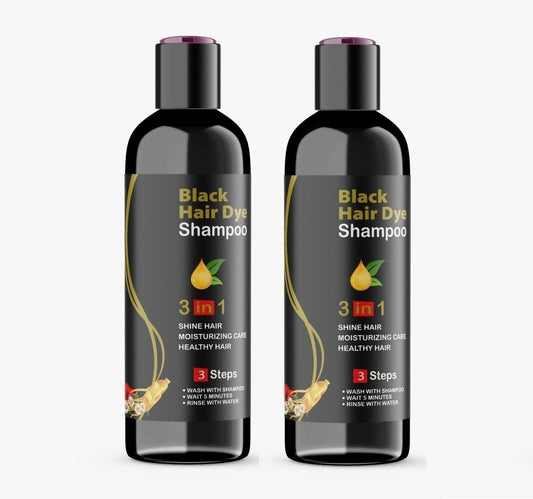 BLOSDREAM Black Hair Shampoo 3 in 1-100ml (Buy 1 Get 1 Free)