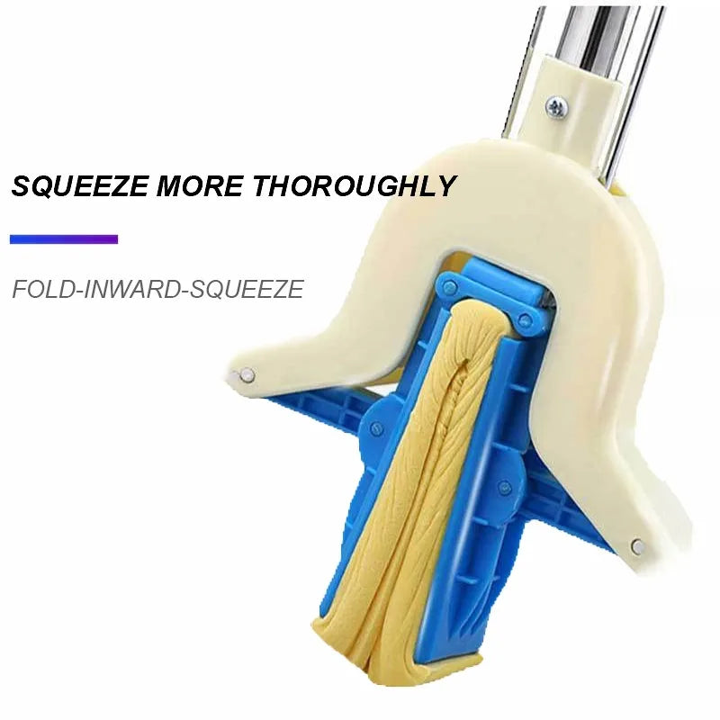 Folding Squeeze Sponge Mop/Wiper